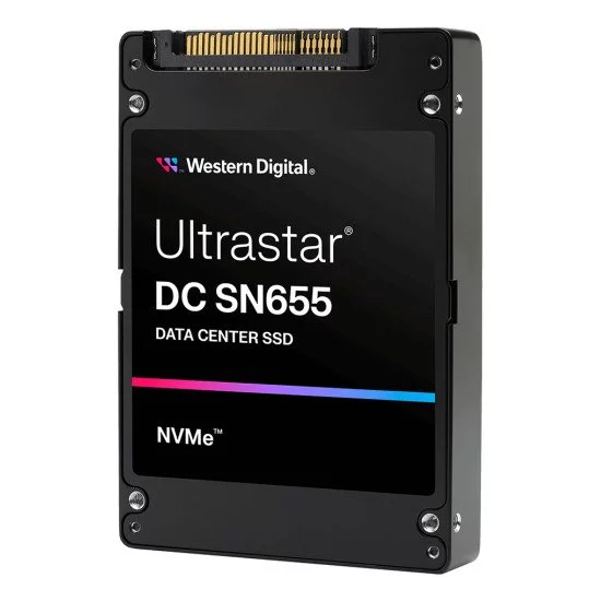 Western Digital Ultrastar DC SN655 61,4 To U.3 PCI Express 4.0 NVMe TLC 3D NAND
