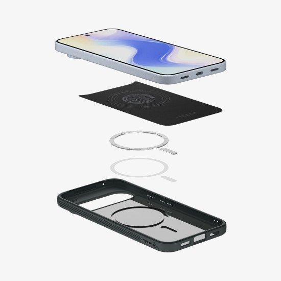 Spigen Liquid Air (MagFit) coque de protection pour téléphones portables 16 cm (6.3") Housse Vert