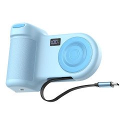 Belkin Stage PowerGrip Support actif Mobile/smartphone Bleu clair