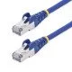 StarTech.com Câble Ethernet CAT8 Bleu de 50cm, RJ45 Snagless, 25G/40G, 2000MHz, 100W PoE++, S/FTP, Fil de Cuivre Pur 26AWG, LSZH, Cordon de Raccordement Réseau Blindé avec Serre-Câble, Testé par Fluke Channel StarTech.com Câble Ethernet CAT8 Bleu de 50cm, RJ45 Snagless, 25G/40G, 2000MHz, 100W PoE++, S/FTP, Fil de Cuivre Pur 26AWG, LSZH, Cordon de Raccordement Réseau Blindé avec Serre-Câble, Testé par Fluke Channel