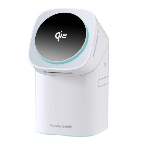 Mobile Origin WCHS-PW11-WHT chargeur d'appareils mobiles Smartphone, Smartwatch, Casques Blanc USB Recharge sans fil Charge rapide Intérieure