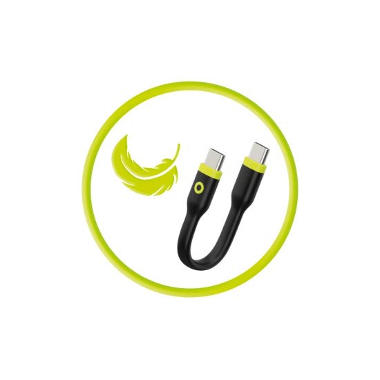 Mobile Origin COMC-USBC-BLK câble USB 0,1 m 0,48 Gbit/s 60 W Noir
