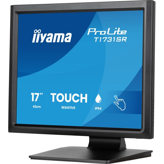 iiyama ProLite T1731SR-B2S écran PC 43,2 cm (17") 1280 x 1024 pixels Écran tactile