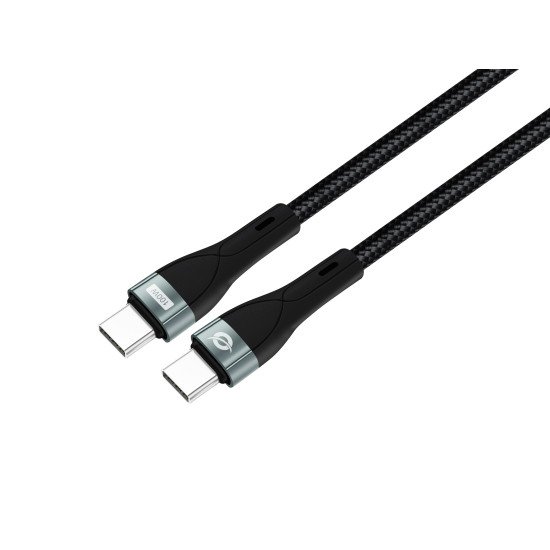 Conceptronic ETTA01B12 câble USB USB 2.0 1,2 m USB C Noir Conceptronic ETTA01B12 câble USB USB 2.0 1,2 m USB C Noir
