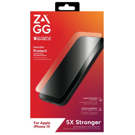 ZAGG 200111784 écran et protection arrière de téléphones portables