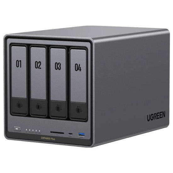 Ugreen NASync DXP4800 Plus NAS Bureau Intel® Pentium® Gold 8505 8 Go DDR5 0 To UGOS PRO Ugreen NASync DXP4800 Plus NAS Bureau Intel® Pentium® Gold 8505 8 Go DDR5 0 To UGOS PRO