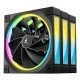 DeepCool FL12R-3 IN 1 Boitier PC Ventilateur 12 cm Noir 3 pièce(s) DeepCool FL12R-3 IN 1 Boitier PC Ventilateur 12 cm Noir 3 pièce(s)
