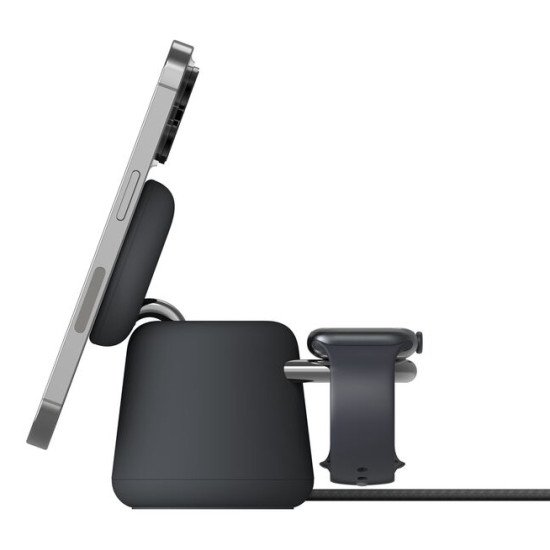 Belkin BoostCharge Pro Écouteurs, Smartphone, Smartwatch Charbon de bois Secteur Recharge sans fil Charge rapide Intérieure Belkin BoostCharge Pro Écouteurs, Smartphone, Smartwatch Charbon de bois Secteur Recharge sans fil Charge rapide Intérieure