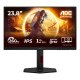 AOC G4 24G4ZR écran PC 60,5 cm (23.8") 1920 x 1080 pixels Full HD LED Noir, Rouge
