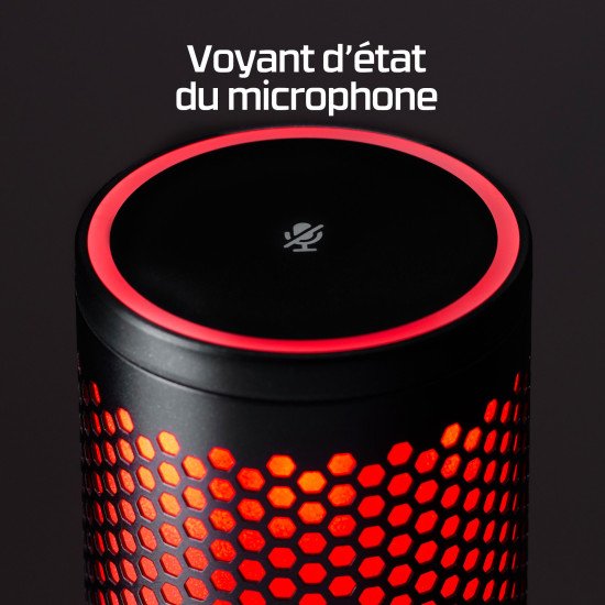 HyperX QuadCast 2 – Microphone USB (noir)