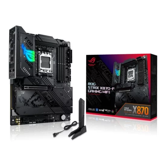ASUS ROG STRIX X870-F GAMING WIFI AMD X870 Emplacement AM5 ATX ASUS ROG STRIX X870-F GAMING WIFI AMD X870 Emplacement AM5 ATX