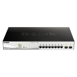 D-Link DGS-1210-52MP Géré L2 Gigabit Ethernet (10/100/1000) Connexion Ethernet POE Noir, Gris