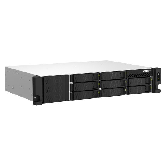 QNAP TS-873AeU-RP NAS Rack (2 U) Ryzen Embedded V1500B 4 Go DDR4 0 To QuTS hero Noir QNAP TS-873AeU-RP NAS Rack (2 U) Ryzen Embedded V1500B 4 Go DDR4 0 To QuTS hero Noir