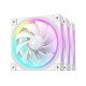DeepCool FL12 WH-3 in 1 Boitier PC Ventilateur 12 cm Blanc 3 pièce(s) DeepCool FL12 WH-3 in 1 Boitier PC Ventilateur 12 cm Blanc 3 pièce(s)