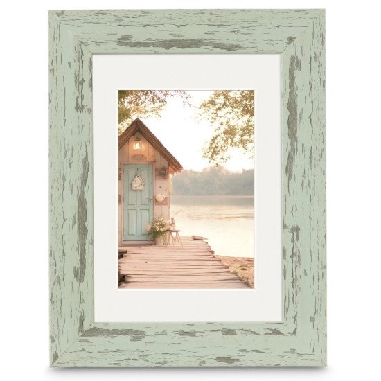 Hama Cottage Cadre pour une seule photo Couleur menthe
