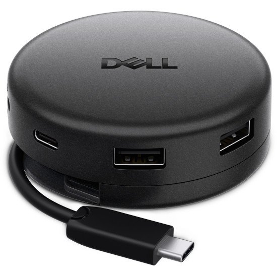 DELL DA326 Avec fil USB 3.2 Gen 1 (3.1 Gen 1) Type-C Noir