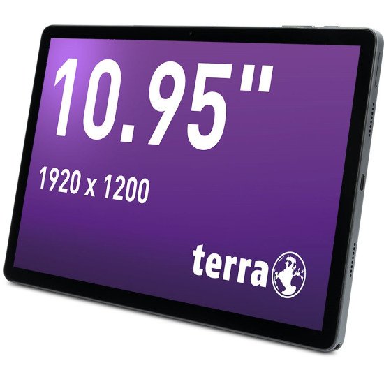 TERRA PAD 1007 4G Mediatek LTE 256 Go 27,8 cm (10.9") 8 Go Wi-Fi 5 (802.11ac) Android 14 Gris
