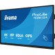 iiyama TE8613A-B2AG Écran d'affichage dynamique Écran plat interactif 2,17 m (85.6") Wifi 500 cd/m² 4K Ultra HD Noir Écran tactile Intégré dans le processeur Android 24/7