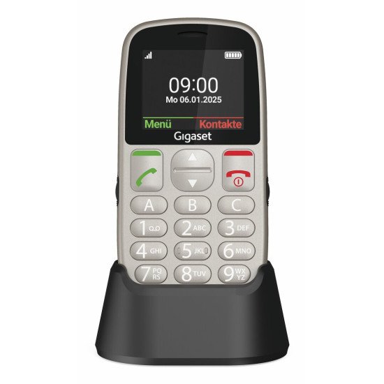 Gigaset GL395 5,59 cm (2.2") 90 g Gris Téléphone pour seniors Gigaset GL395 5,59 cm (2.2") 90 g Gris Téléphone pour seniors