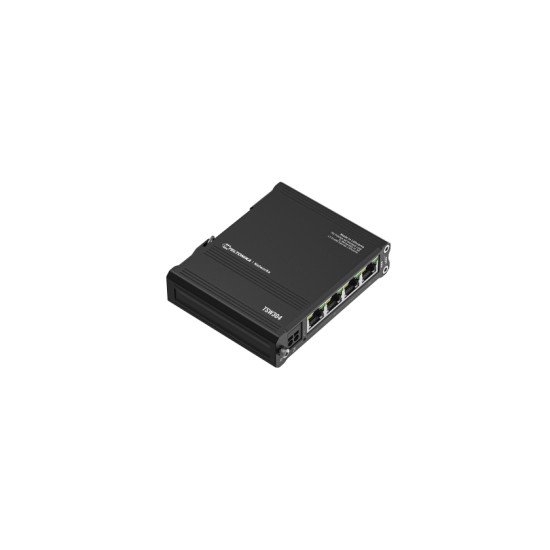 Teltonika TSW304 commutateur réseau Gigabit Ethernet (10/100/1000) Connexion Ethernet POE Noir