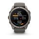 Garmin fēnix 9 3,56 cm (1.4") AMOLED 51 mm Numérique 454 x 454 pixels Écran tactile Titane Wifi GPS (satellite)