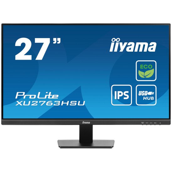 iiyama ProLite XU2763HSU-B1 écran PC 68,6 cm (27") 1920 x 1080 pixels Full HD LED Noir