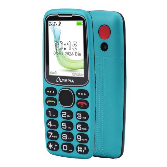 Olympia STAR 6,1 cm (2.4") 92 g Noir, Turquoise Olympia STAR 6,1 cm (2.4") 92 g Noir, Turquoise