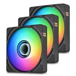 Thermaltake CT140 EX INFINITY Boitier PC Ventilateur 14 cm Noir 3 pièce(s)