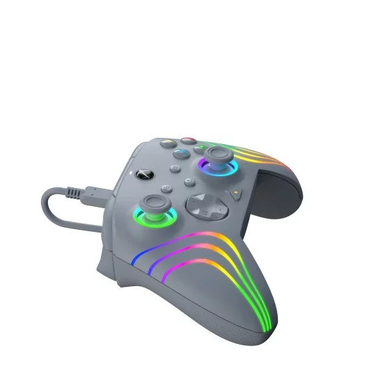 PDP Afterglow Wave Gris USB Manette de jeu Analogique/Numérique PC, Xbox One, Xbox Series S, Xbox Series X PDP Afterglow Wave Gris USB Manette de jeu Analogique/Numérique PC, Xbox One, Xbox Series S, Xbox Series X