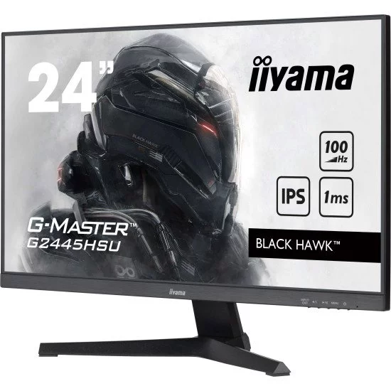 iiyama G-MASTER G2445HSU-B2 écran PC 61 cm (24") 1920 x 1080 pixels Full HD LCD Noir iiyama G-MASTER G2445HSU-B2 écran PC 61 cm (24") 1920 x 1080 pixels Full HD LCD Noir