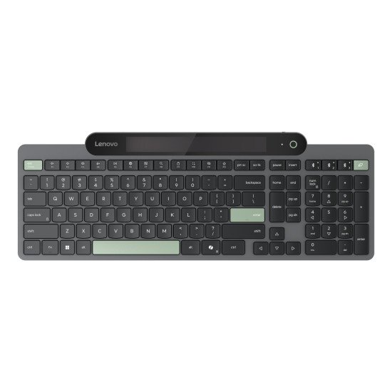 Lenovo 4Y41R69515 clavier maison/bureau Bluetooth Belge, Français Noir, Vert