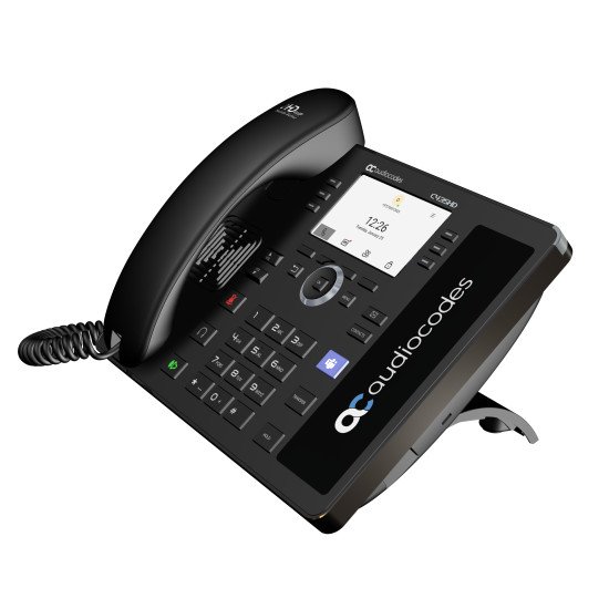 AudioCodes C435HD téléphone fixe Noir LCD
