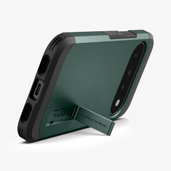 Spigen Tough Armor AI (Mag Fit) coque de protection pour téléphones portables 16 cm (6.3") Housse Vert