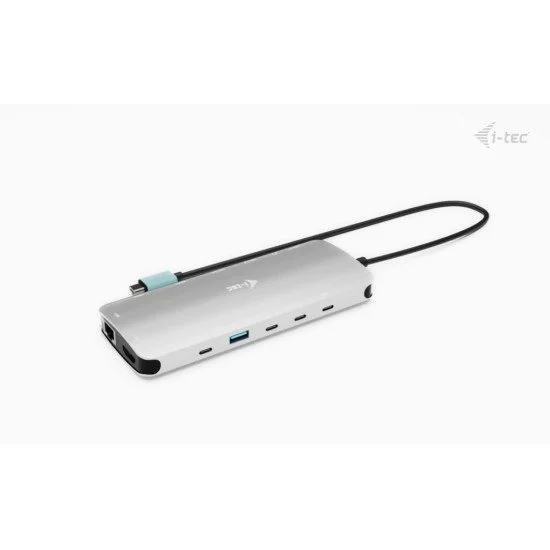 i-tec Metal USB-C Nano 3x Display Dock, 2x HDMI 1x USB-C video + Power Delivery 140W i-tec Metal USB-C Nano 3x Display Dock, 2x HDMI 1x USB-C video + Power Delivery 140W