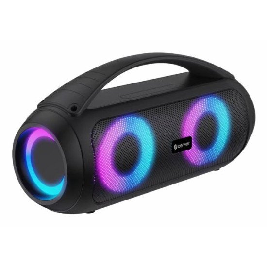 Denver BTG-618 haut-parleur portable et de fête Enceinte portable stéréo Noir 40 W