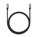 Satechi USB4 V2 Pro Cable câble USB USB4 Gen 4x2 1,2 m USB C Argent, Noir