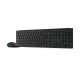 Lenovo 4X31S04814 clavier Souris incluse Bureau RF sans fil + Bluetooth Belge Noir