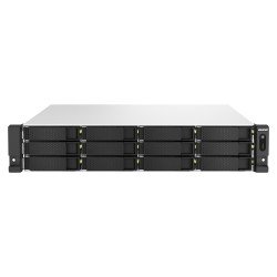 QNAP TS-h1887XU-RP NAS Rack (2 U) Intel Xeon E E-2334 16 Go DDR4 0 To QuTS hero Noir, Blanc