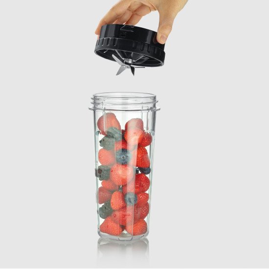 Severin SM 3724 blender 1,5 L Mélangeur de table 600 W Noir, Transparent