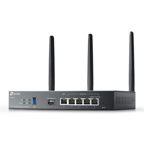 TP-Link ER706W routeur sans fil Gigabit Ethernet Bi-bande (2,4 GHz / 5 GHz) Noir