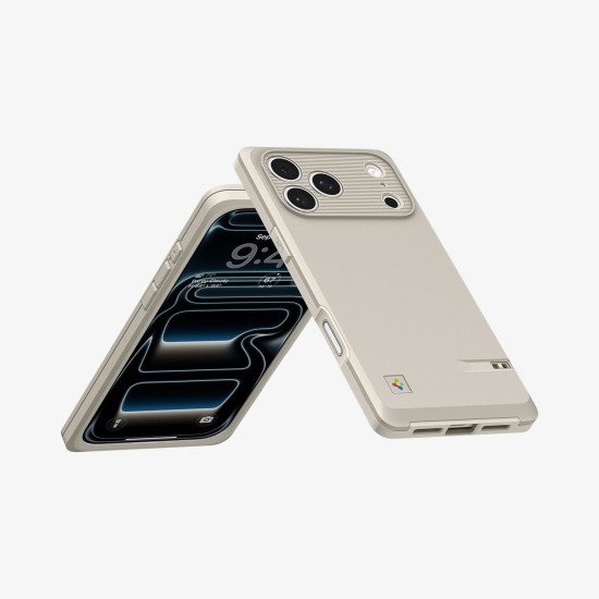Spigen Classic LS (Mag Fit) coque de protection pour téléphones portables 16 cm (6.3") Housse Couleur de la pierre