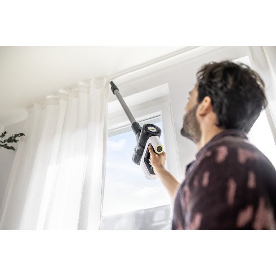 Kärcher VCS 3 Nano Aspirateur balai Batterie Sec HEPA Sans sac 0,6 L Noir 2,5 Ah