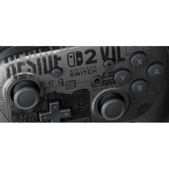 Nintendo Manette Pro Switch 2 édition Resident Evil Requiem