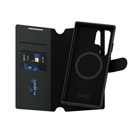 PanzerGlass CARE by ® Feature Case Tango Two-in-One Wallet w. Qi Compatible Samsung Galaxy S24 Ultra coque de protection pour téléphones portables Housse Noir PanzerGlass CARE by ® Feature Case Tango Two-in-One Wallet w. Qi Compatible Samsung Galaxy S24 Ultra coque de protection pour téléphones portables Housse Noir