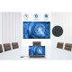 Manhattan Kit de présentation sans fil HDMI 1080p, ensemble de 2 pièces avec récepteur HDMI et émetteur USB-C type dongle, pour diffusion vidéo sans fil depuis un ordinateur portable, une tablette ou un smartphone vers un téléviseur ou un projecteur HDMI,