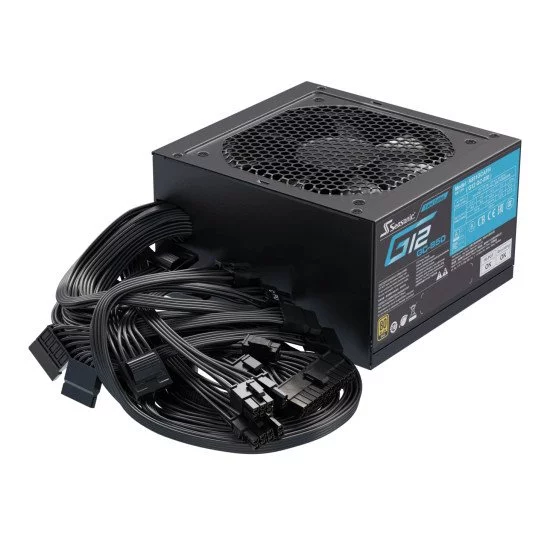 Seasonic Netzteil 850W G12 GC-850 80+Gold unité d'alimentation d'énergie ATX Noir