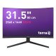 TERRA 3285W écran PC 80 cm (31.5") 2560 x 1440 pixels Wide Quad HD LCD Noir
