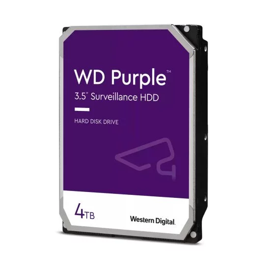 Western Digital Purple WD43PURZ disque dur 3.5" 4000 Go Série ATA III Western Digital Purple WD43PURZ disque dur 3.5" 4000 Go Série ATA III