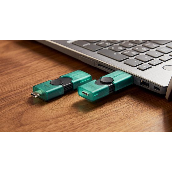 Kingston Technology DataTraveler 128 Go USB-A + USB-C 3.2 Gen 1 DuoG2 Kingston Technology DataTraveler 128 Go USB-A + USB-C 3.2 Gen 1 DuoG2