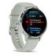 Garmin Venu 3S 3,05 cm (1.2") AMOLED 41 mm Numérique 390 x 390 pixels Écran tactile Gris, Argent Wifi GPS (satellite)